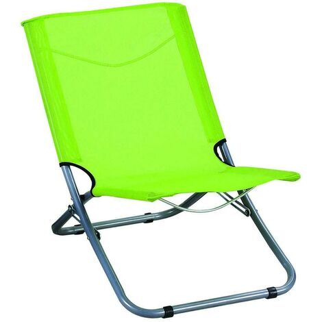 Beginnen Sie den Strandstuhl, grüne Strände