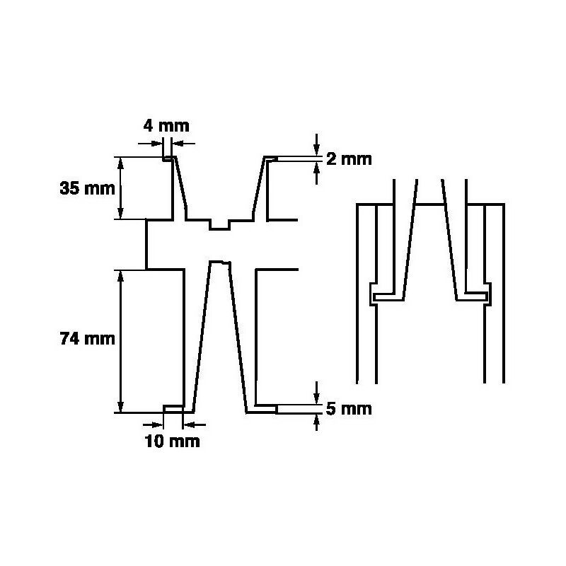 Image of Limit - Messschieber für den Innenbereich, 9-150mm Begrenzen Sie 128170107