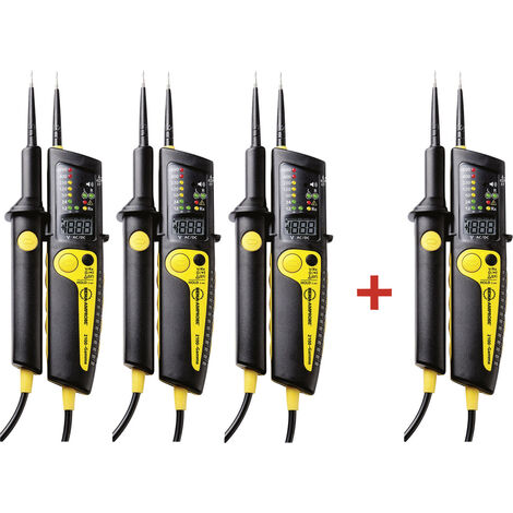 Beha Amprobe 2100-GAMMA+ BUNDLE Zweipoliger Spannungsprüfer  CAT III 1000 V, CAT IV 600 V Akustik, L