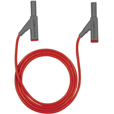 Beha Amprobe 307112 Puntali di sicurezza Spina 4 mm Spina 4 mm 2.00 m Rosso 1 pz.
