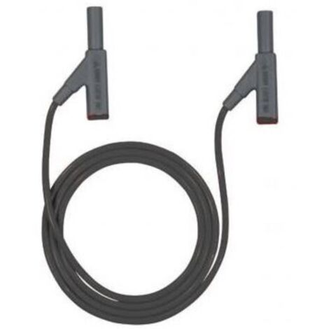 Beha Amprobe 307122 Puntali di sicurezza Spina 4 mm Spina 4 mm 2.00 m Nero 1 pz.