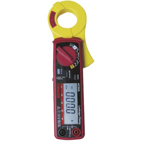 Beha Amprobe AC50A-D Pinza amperometrica, Multimetro portatile digitale CAT III 600 V Display (Counts): 4000