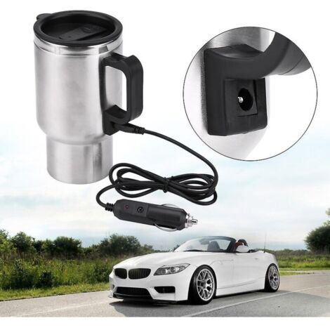 Beheizbarer Autobecher, Wasserkocher, Elektrischer Autobecher, Beheizbarer Reisebecher, Auto-Kaffeebecher, Elektrischer Kaffeebecher