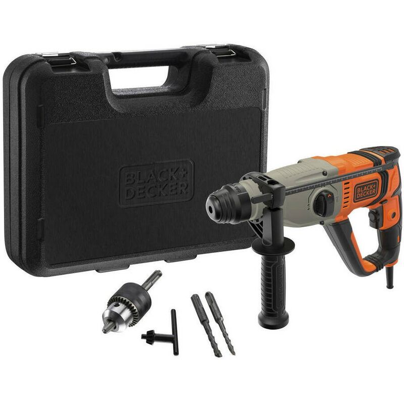 

Black&decker - BLACK&DECKER BEHS02K-QS - BEHS02K-QS - Martillo SDS-Plus 800W con maletín