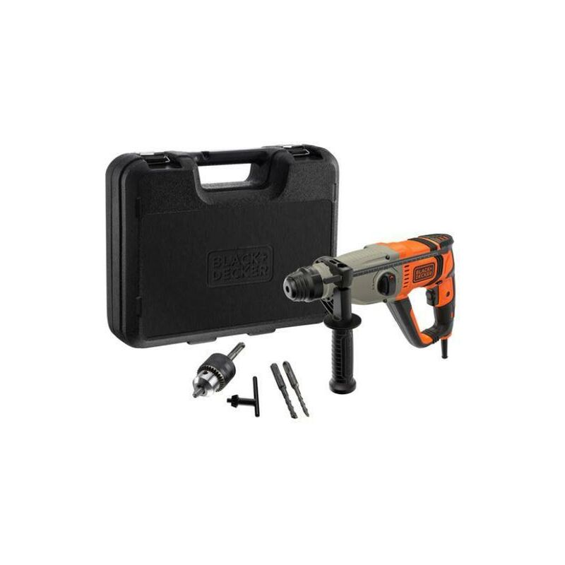 Black&decker - behs02k-qs- martillo de impacto sds+800w