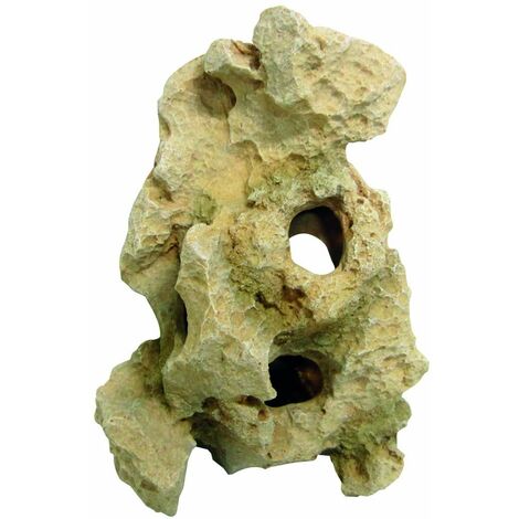 Beige Gallura Rock Vertical S 13,5x19,5x11,5cm décoration pour aquariums