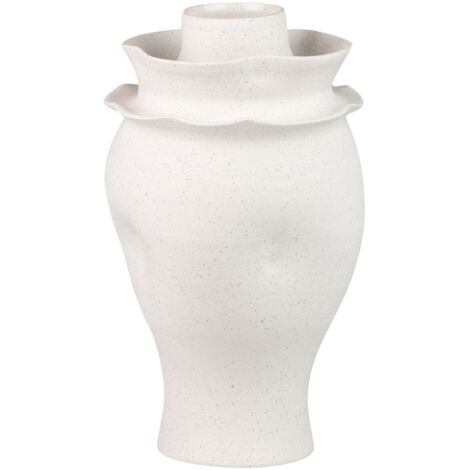 Beige Izmir Keramikvase 21X21X35 cm