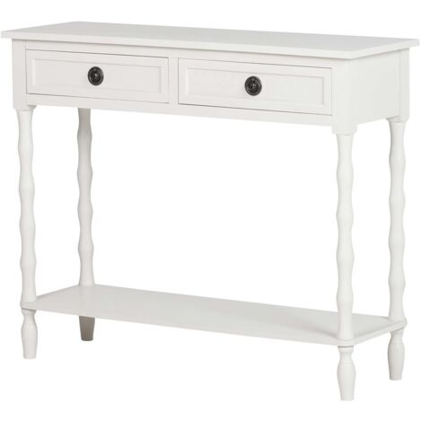 Beige Kiefer MDF Konsole 90X30X75 Cm
