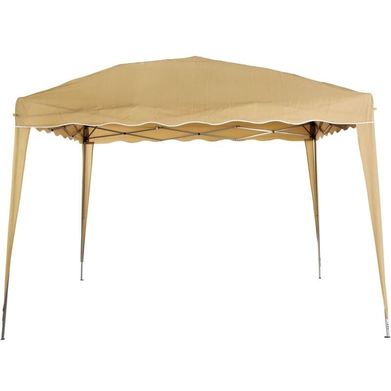 Beige Outdoor Design Gazebo 3x3 - Elegant Shade Solution