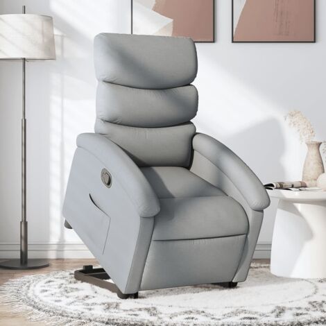 Beige Relaxsessel mit Stoffbezug