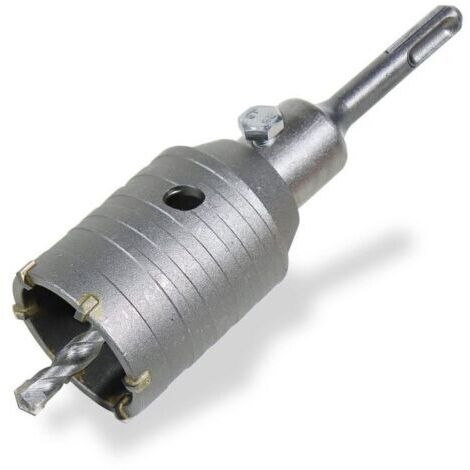 Beijiyi – Scie cloche trépan 50mm – Couronne de forage 8x110mm – Adaptateur SDS plus – Pour béton et maonnerie – Coupe nette et précise