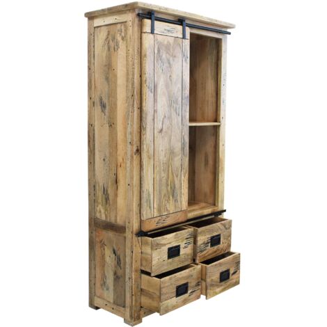 BEILY - credenza legno di mango quattro cassetti