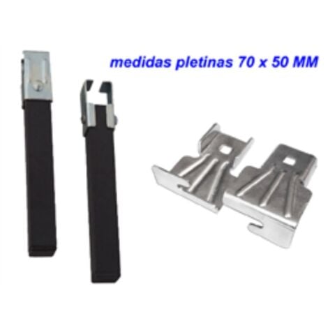 FPLUS Beine für Bettgestell 30x40 schwarz, 25 cm hoch