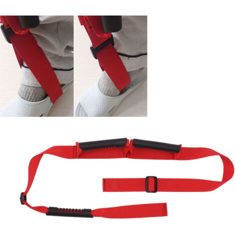 [Beinhebegurt] Leichter, 101,6 cm langer Nylon-Mehrfachschlaufengurt zur Unterstützung der Mobilität älterer Menschen, bei körperlicher Schwäche, für Übungen, Autositze und Rollstühle