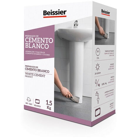 AGUAPLAST Beissier Ciment Blanc 1.5kg 70163-002