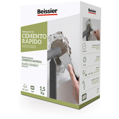 AGUAPLAST Beissier ciment rapide 1.5kg 70166-002