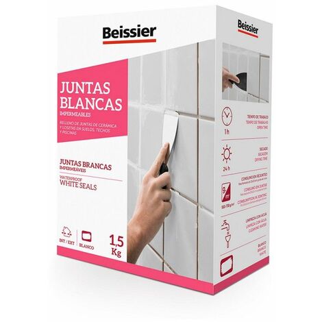 Beissier juntas blancas impermeables 1,5kg 70162002| Aguaplast