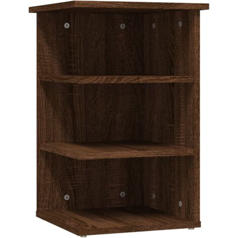 Beistellregal Braun Eichen-Optik 35x35x55 cm Holzwerkstoff vidaXL