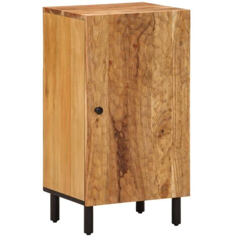 Beistellschrank 40x33x75 cm Massivholz Akazie vidaXL