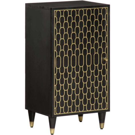 Beistellschrank 40x33x75 cm Massivholz Mango vidaXL