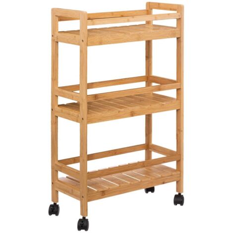 Beistelltisch 3 ebenen mittel modell linha bambus - 5five
