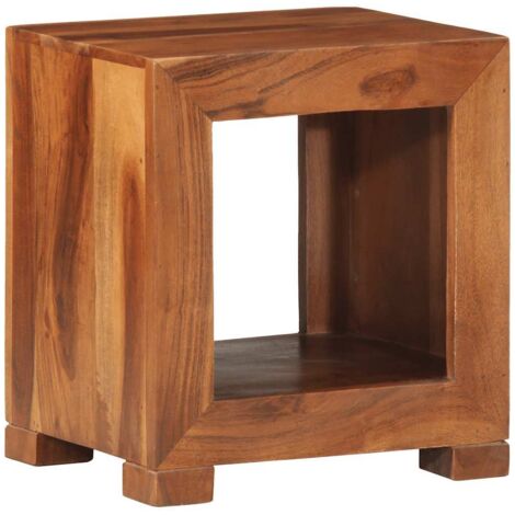 Beistelltisch 37x29x40 cm Massivholz Akazie vidaXL
