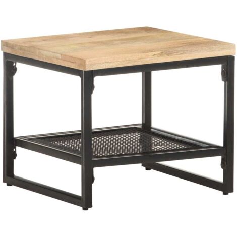 Beistelltisch 40x40x35 cm Massivholz Mango vidaXL136222
