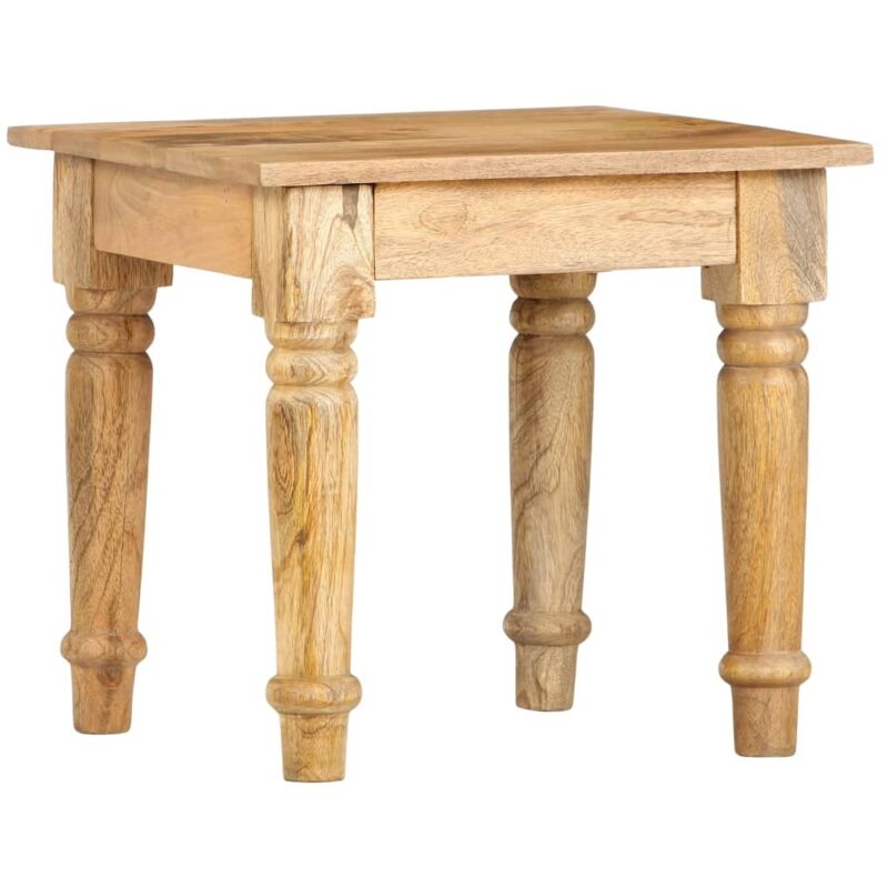 Beistelltisch 43×43×40 Cm Massivholz Mango Vidaxl