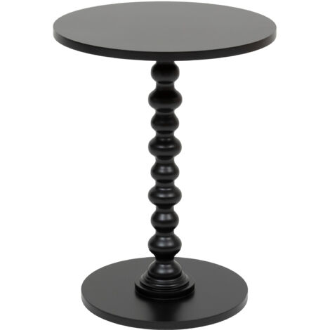 Beistelltisch Alix schwarz 50x38x38cm - Atmosphera créateur d'intérieur