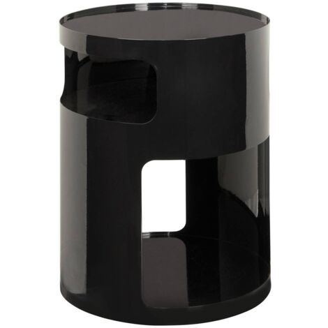 Beistelltisch Ashdal schwarz 32,5x32,5cm - Atmosphera créateur d'intérieur