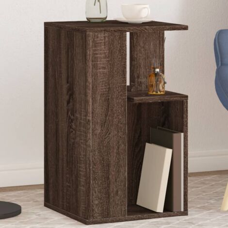 Beistelltisch Braun Eichen-Optik 35x35x60 cm Holzwerkstoff vidaXL