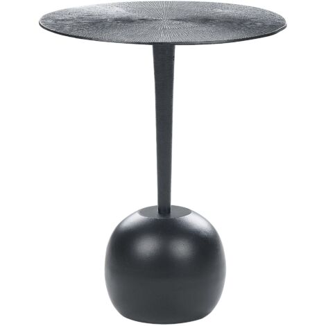 Beistelltisch EUCLA Metall Schwarz