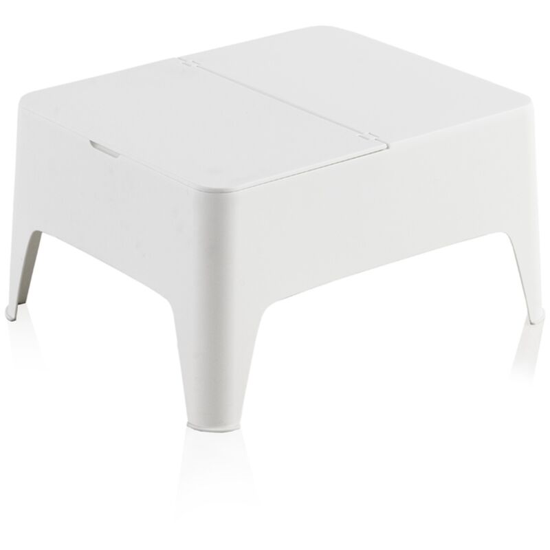 Beistelltisch Farbe, White 58x48x30cm. Modell, Alaska Sp Berner