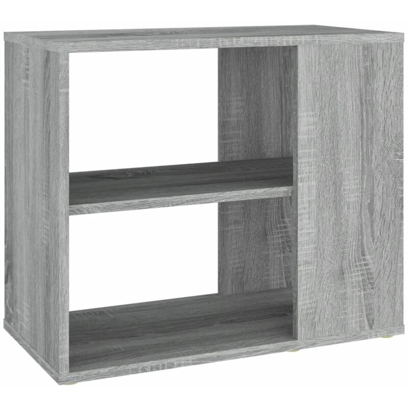 Vidaxl - Beistelltisch Grau Sonoma 60x30x50 Cm Holzwerkstoff