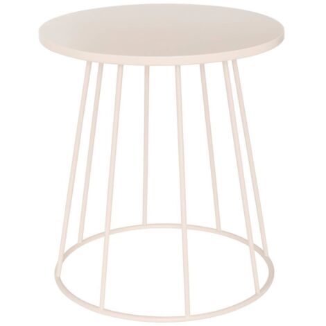 Beistelltisch Latte beige 38x38x42cm - Atmosphera créateur d'intérieur