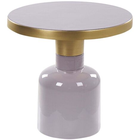 Beistelltisch LOMITA Metall Violett