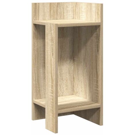 Beistelltisch mit Ablage Sonoma-Eiche 25,5x27x60 cm vidaXL