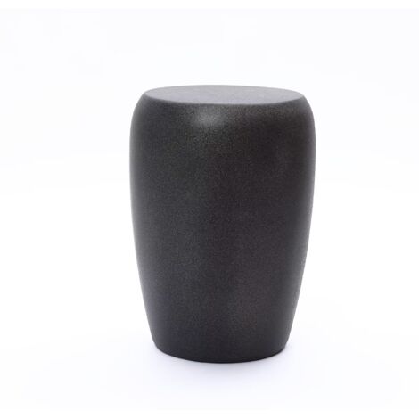 Beistelltisch Modern, schwarz matt, MGO-Platte, Ø35.3 x H50 cm