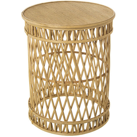 BEISTELLTISCH NATURBAMBUS °38X47CM für alle Stilrichtungen, um dem Zuhause eine besondere Note zu verleihen