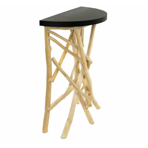 Beistelltisch Treibholz 82 cm hoch Wohnzimmer