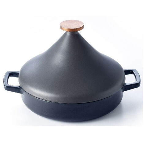 Beka 15140014 Tajine de Hierro Fundido Esmaltado 26 cm Negro