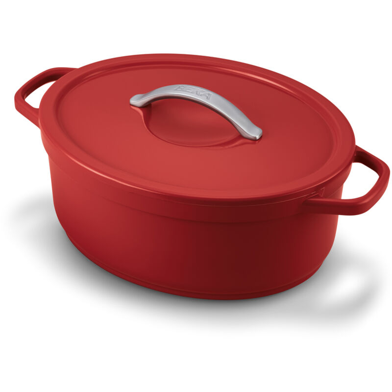 Beka - Cocotte ovale rouge 31 cm 6 L