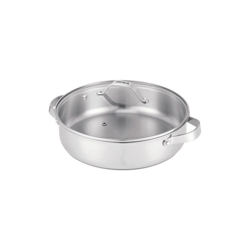 Beka - Sauteuse inox 28cm + couvercle 101037