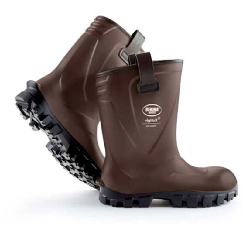 Demi-bottes riglite marron S5 - 39 Bekina