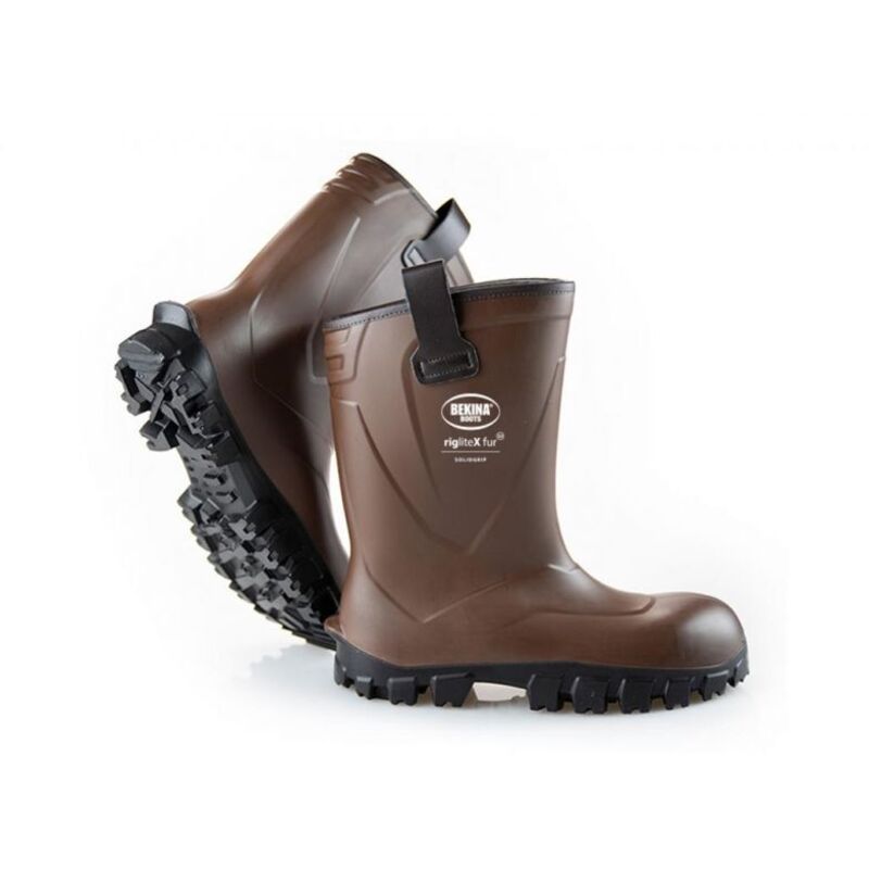 Botte Fourrée Riglite Marron/noir Pointure 41 - Delta Plus