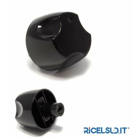 BEKO 1 MANOPOLA PER CUCINA / FORMO NERA ORIGINALE  1 PZ INNESTO 6 MM   450920540