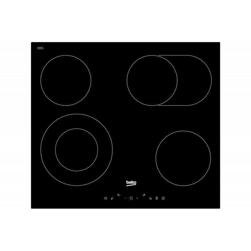 Beko - Plaque vitrocéramique 58cm, 4806530