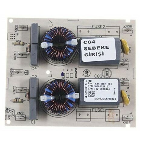Beko 663926137 Module filtre d'Alimentation Plaque de cuisson