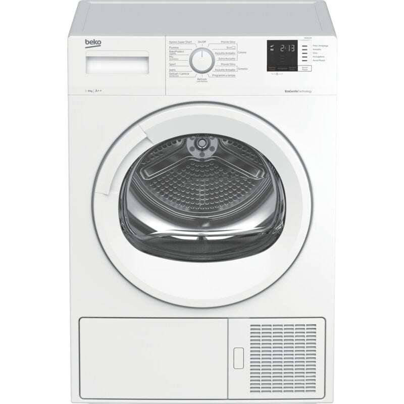 Image of DRX823W asciugatrice Libera installazione Caricamento frontale 8 kg a++ Bianco - Beko