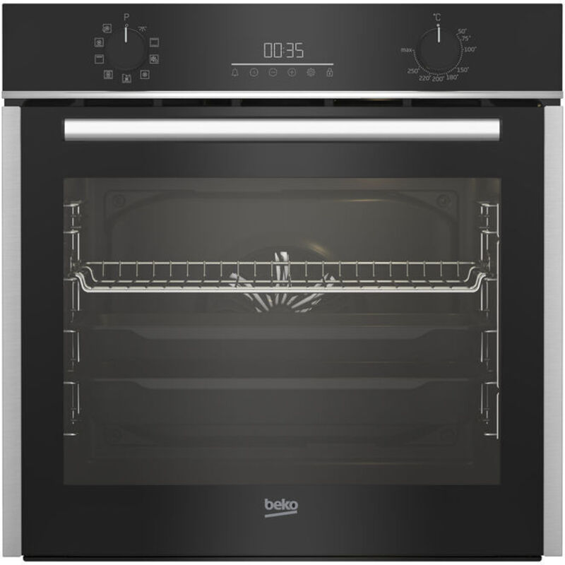 Beko Forno Multifunzione Beyond BCBIM16300XDE 9 Funzioni 72 Litri Nero e Acciaio